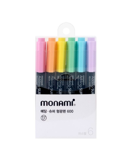 Pastel Highlighters (6 pack)