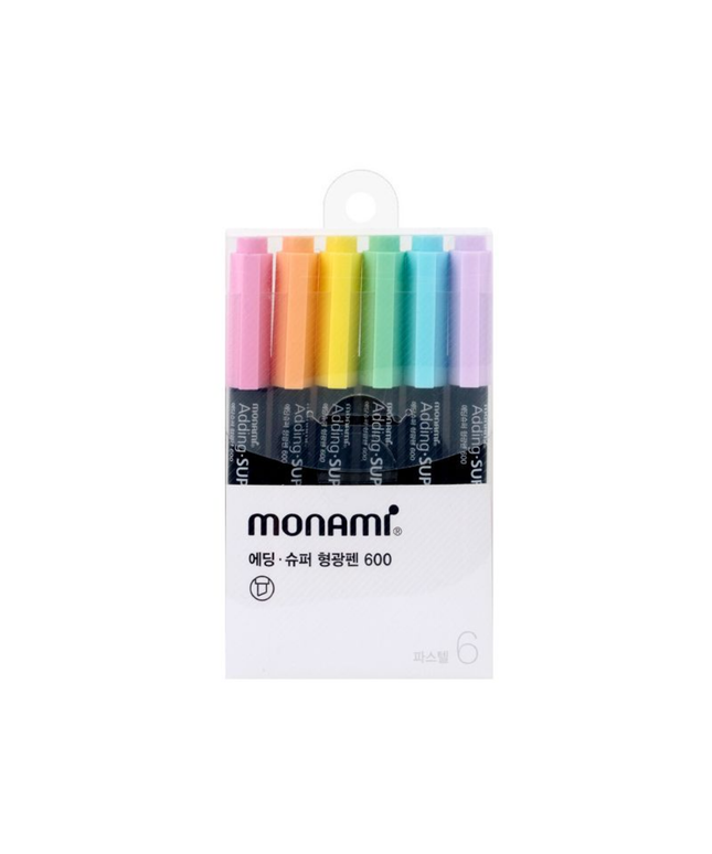 Pastel Highlighters (6 pack)