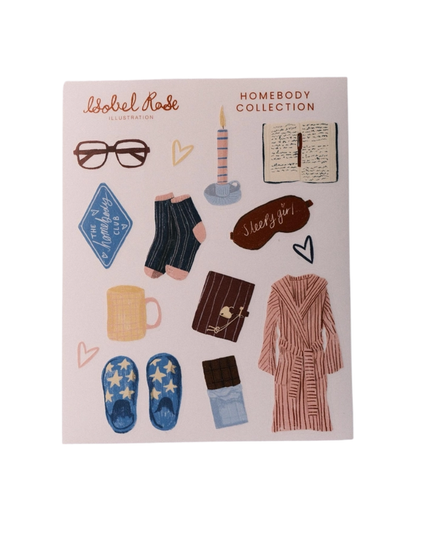 Homebody Sticker Sheet