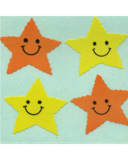 Colourful Star Stickers