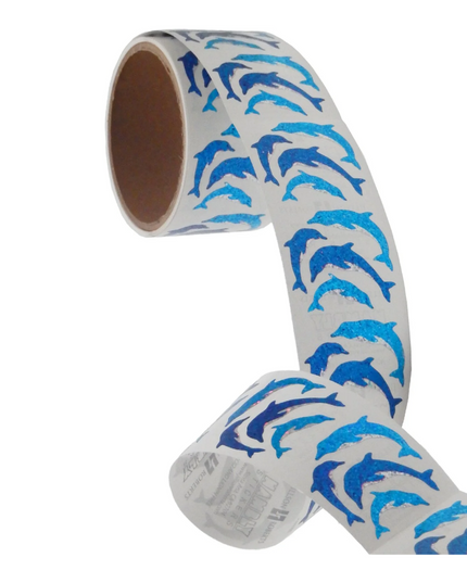 Dolphin Sticker Square