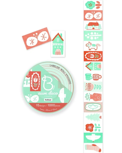 Label Sticker Roll - Hokuo