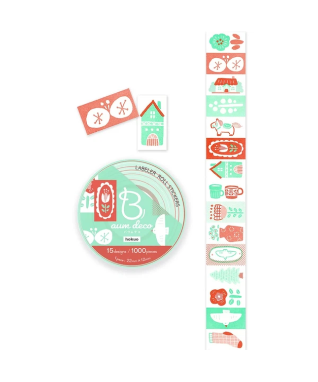 Label Sticker Roll - Hokuo