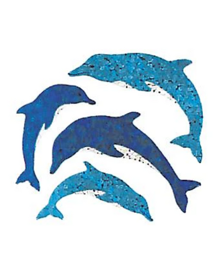 Dolphin Sticker Square