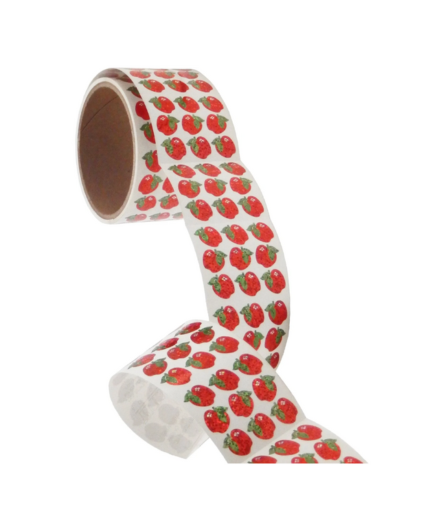 Sparkle Apple Stickers