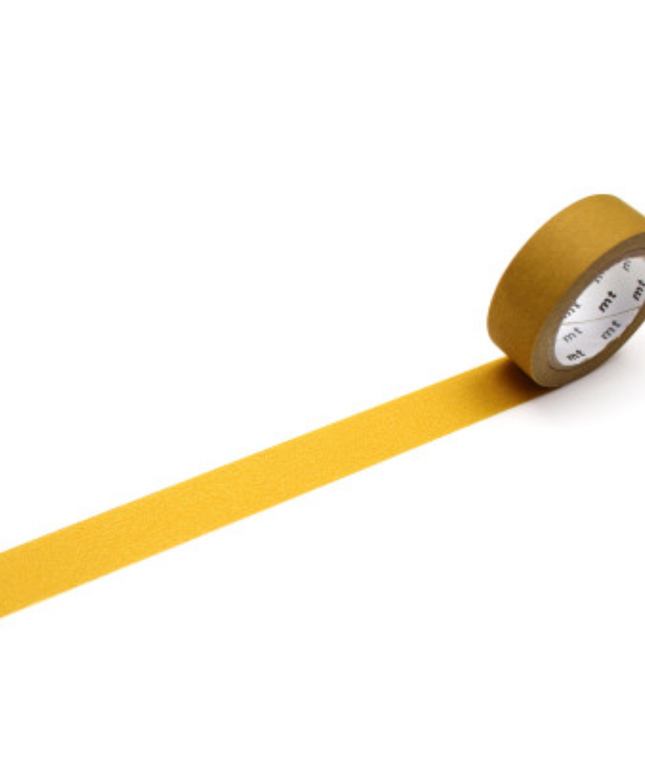 Matte Mustard MT Washi Tape