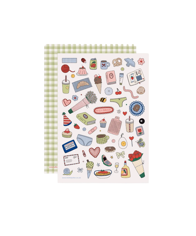 Brave Girl Sticker Sheet