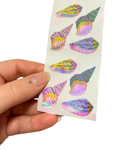 Pearlie Shell Stickers