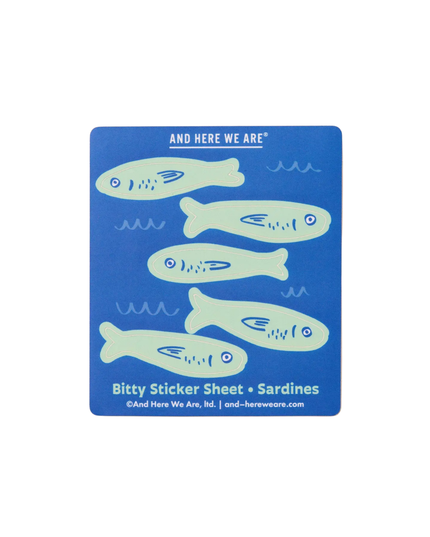 Sardines Sticker Sheet