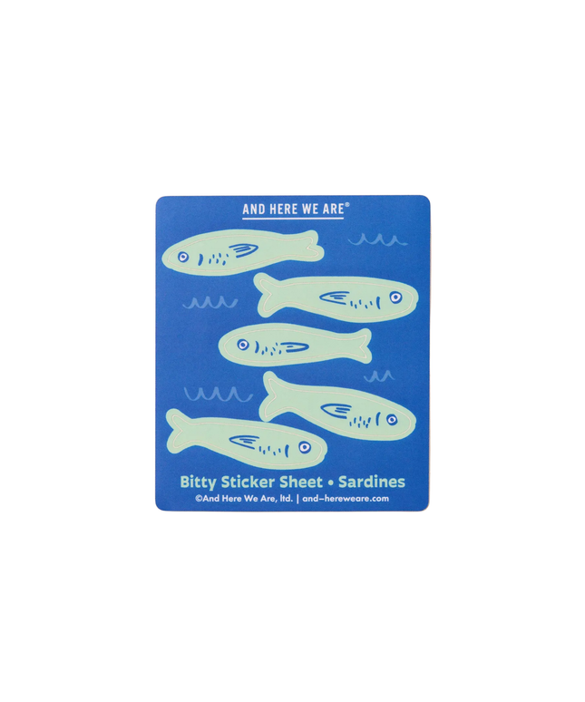 Sardines Sticker Sheet