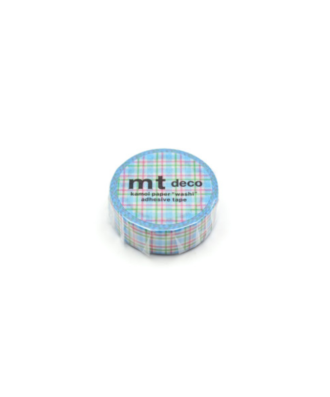 Multi Coloured Check MT Washi Tape