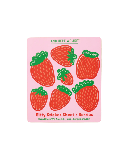Strawberry Sticker Sheet