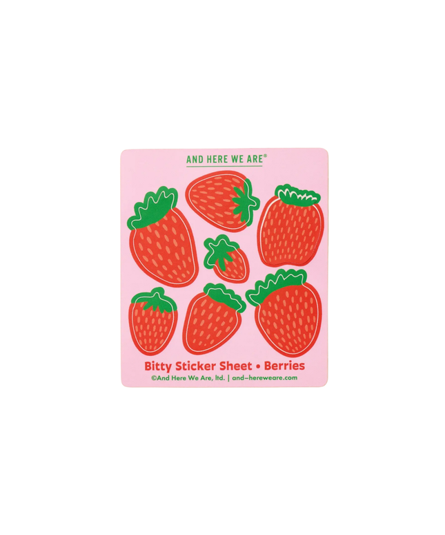 Strawberry Sticker Sheet