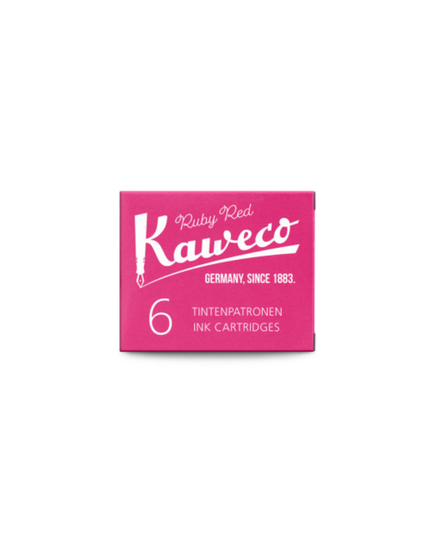 Ruby Red Kaweco Ink Cartridges