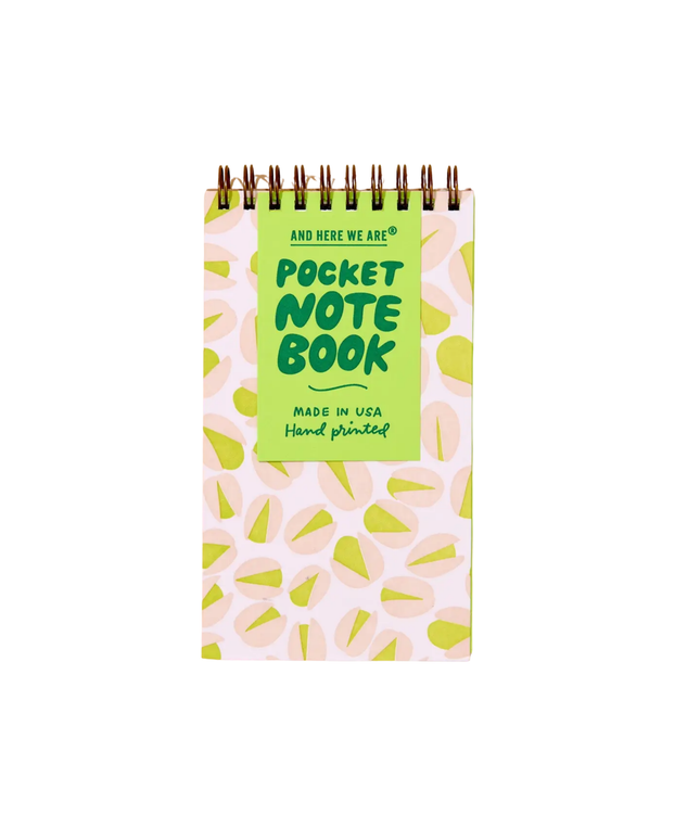 Pistachio Pocket Notebook