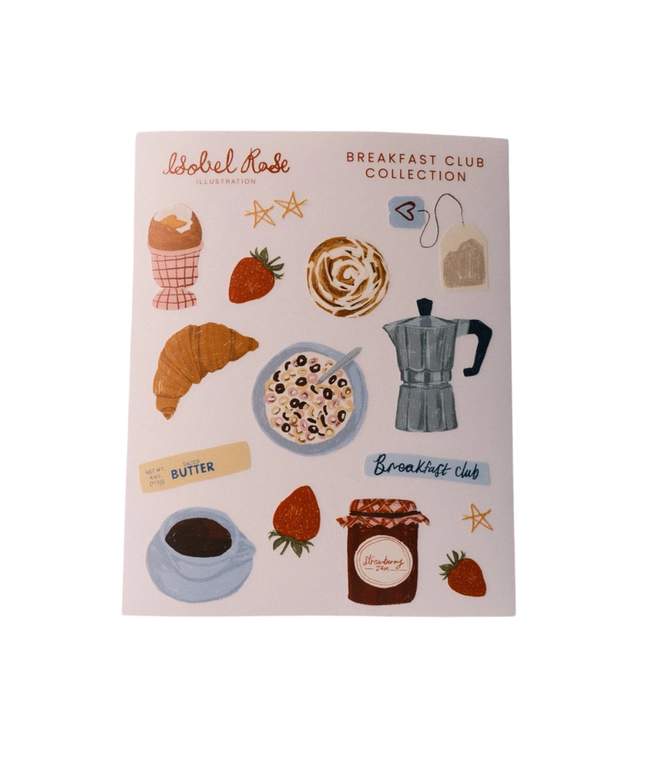 Breakfast Club Sticker Sheet