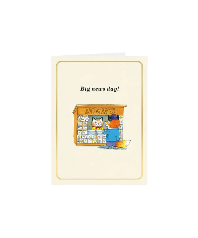 Big News Day Mini Card