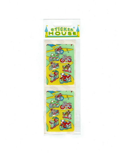 Colourful Motorbike Stickers