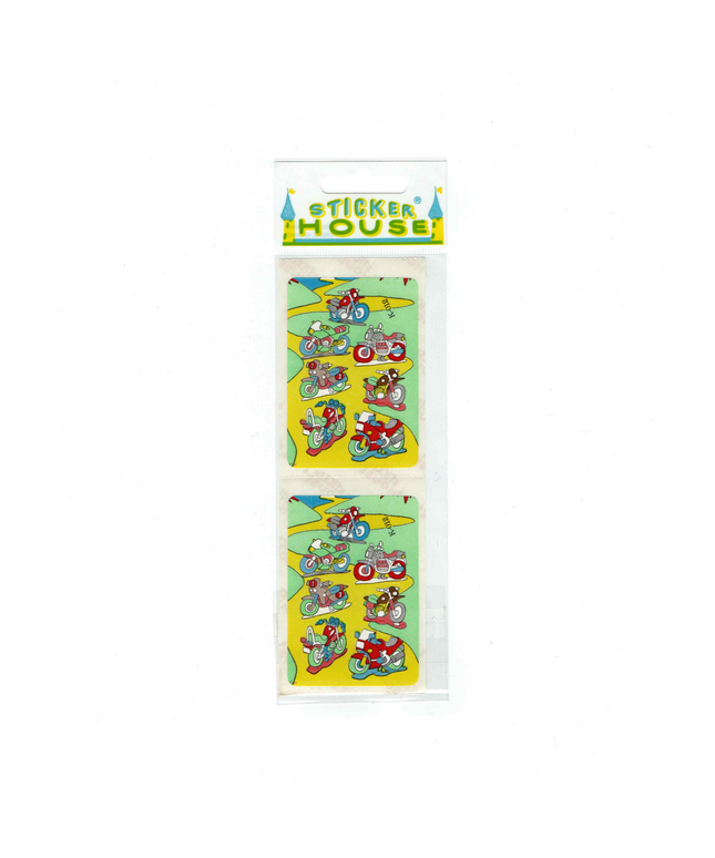 Colourful Motorbike Stickers