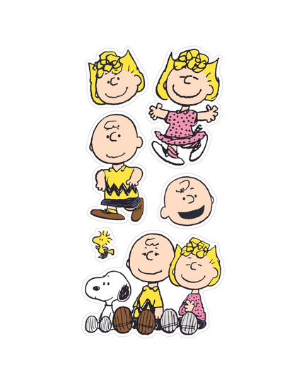 Charlie Brown & Sally Stickers