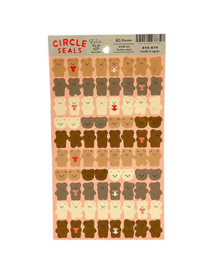Adorable Bears Sticker Sheet