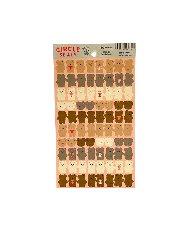 Adorable Bears Sticker Sheet