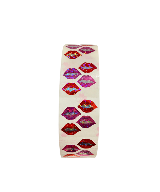 Prismatic Lips Stickers