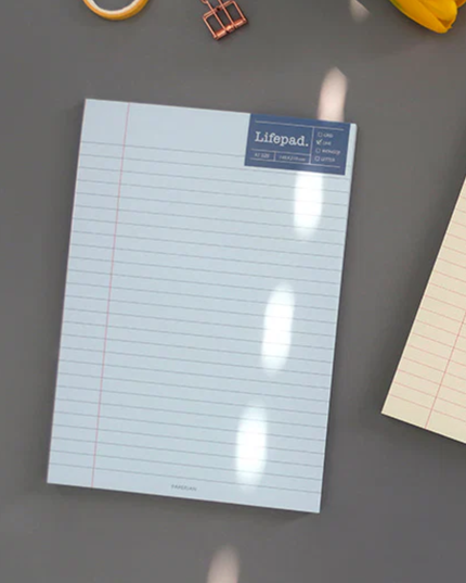 Lifepad A5 Notepad - Blue Lined