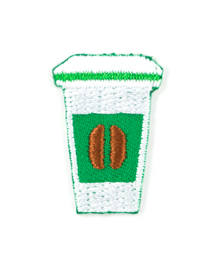 Coffee Cup Sticker Patch