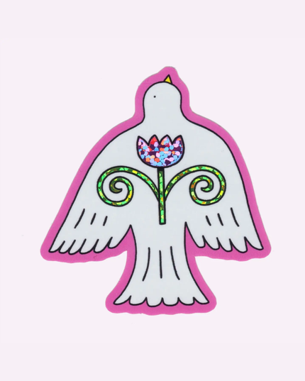 Floral Bird Sticker