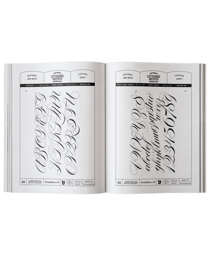 Sign Painter & Lettering Reference Book