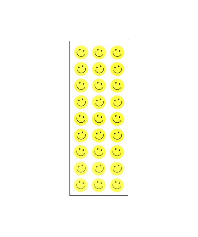 Happy Face Sticker Sheet