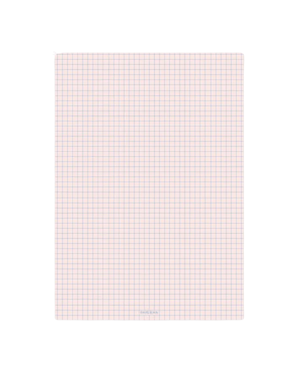 Lifepad A5 Notepad - Pink Grid