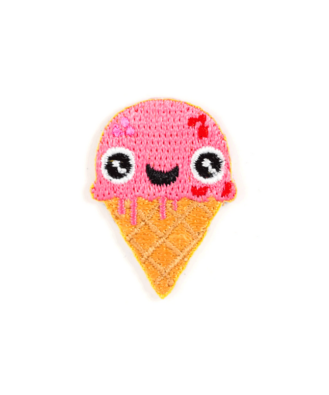 Happy Ice Cream Sticker Patch