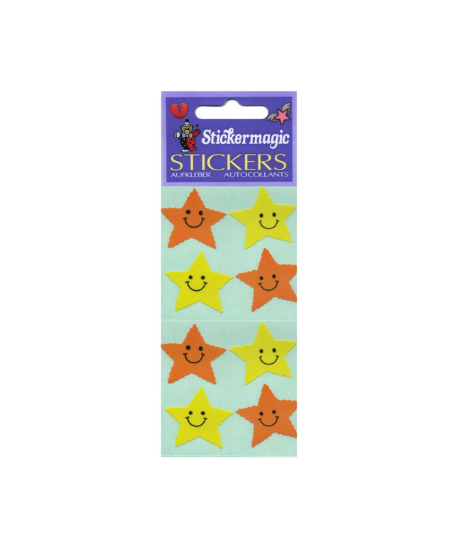 Colourful Star Stickers
