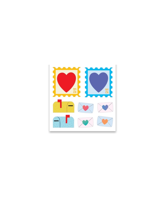 Love Letter Stickers (off the roll)