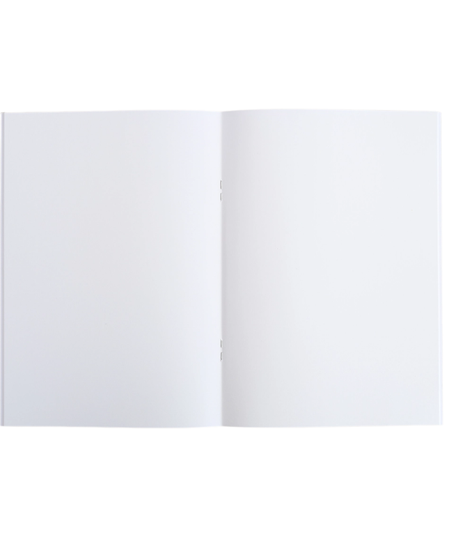 A5 Blank Notebook - Greeny Yellow Circles