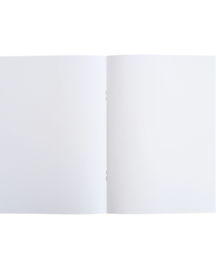 A5 Blank Notebook - Green Circles