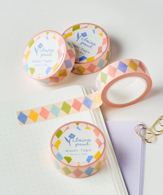 Harlequin Diamond Washi Tape