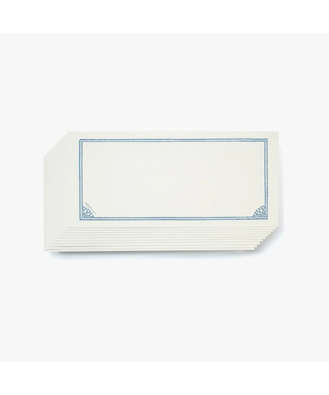 Notecards Blue (10 pack)