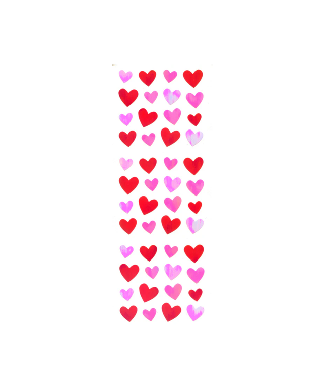 Cute Pearlie Hearts Sticker Sheet