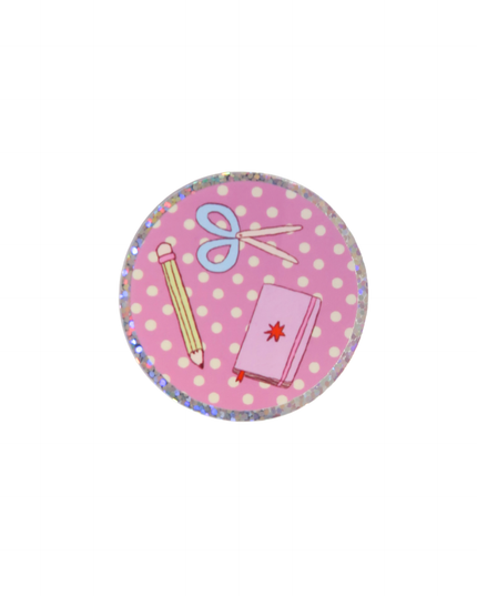 Cute Journal Supplies Sticker