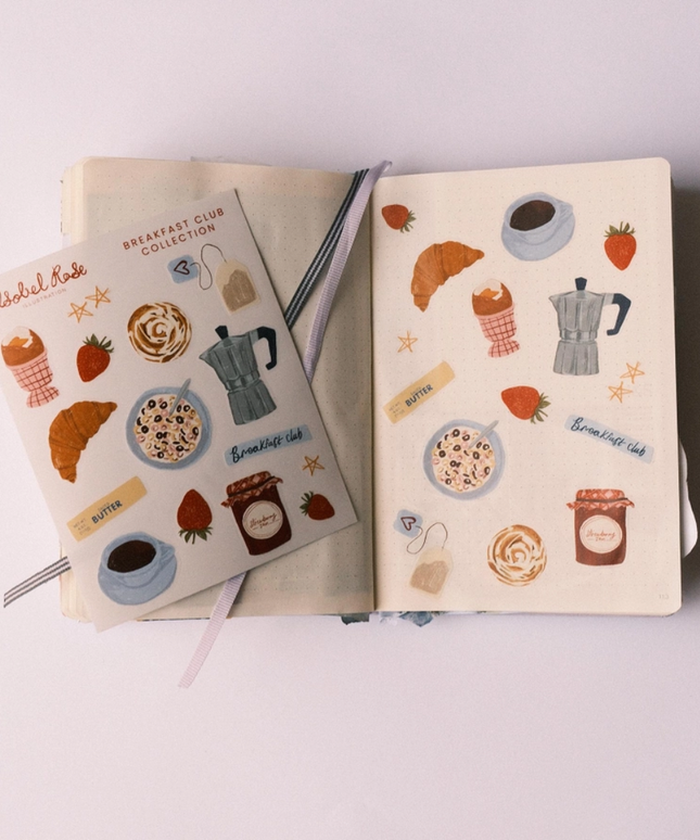 Breakfast Club Sticker Sheet