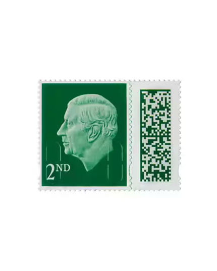 2nd Class Postage Stamp
