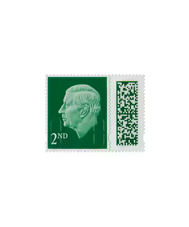 2nd Class Postage Stamp