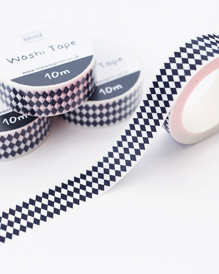 Black Diamonds Washi Tape