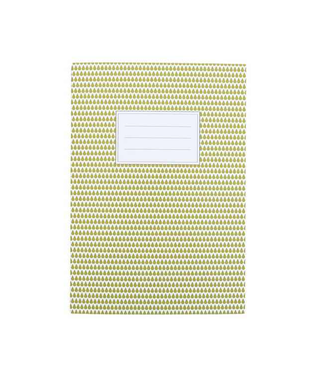 A5 Blank Notebook - Yellow Drops