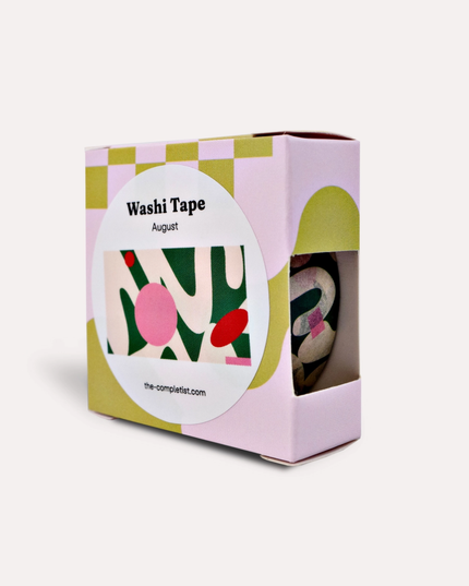 August Washi Tape