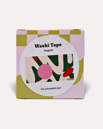 August Washi Tape