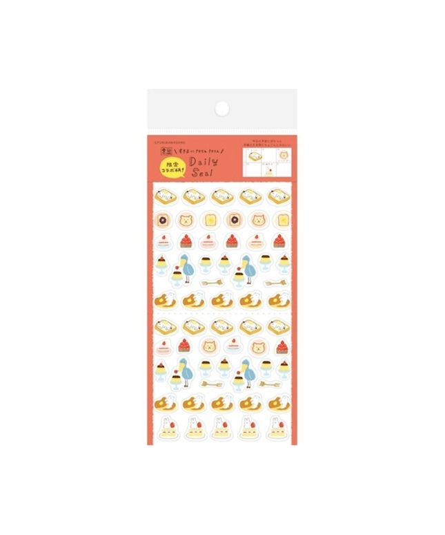 Red Mini Icons Sticker Sheet